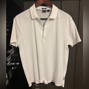Hugo boss white polo
